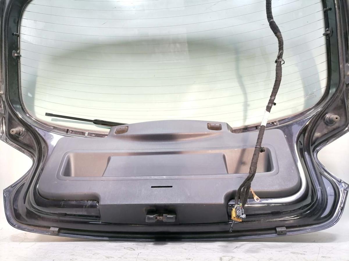 Seat Ibiza 6J original Heckklappe mit Scheibe LC9Z Black Magic Perl Rohbau BJ09